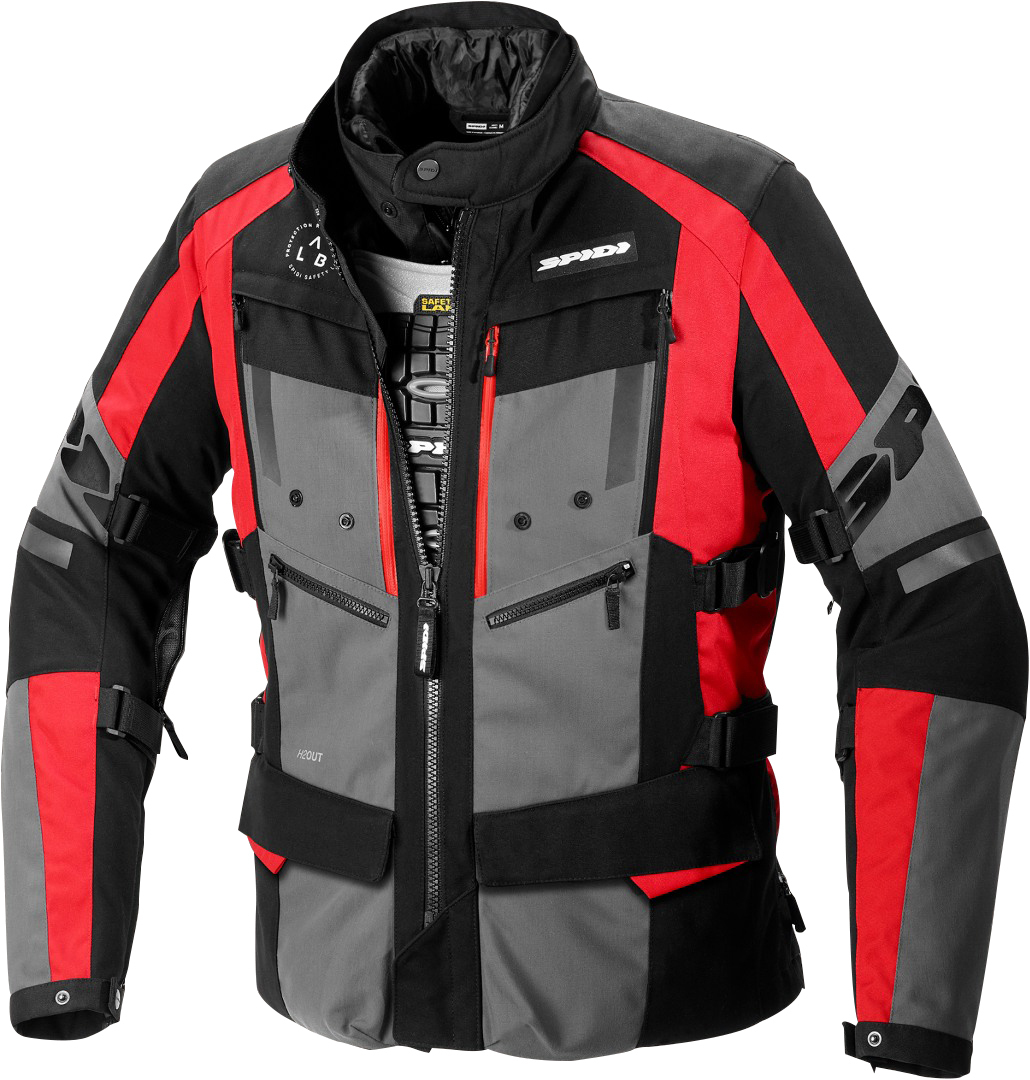 black/red