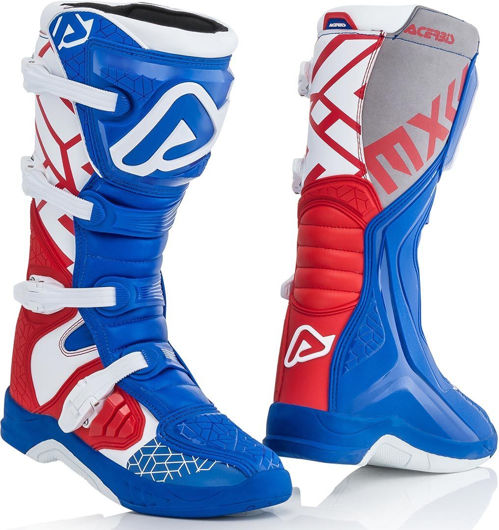 Acerbis X-Team Motocross Boots red/blue 41 Figure 1