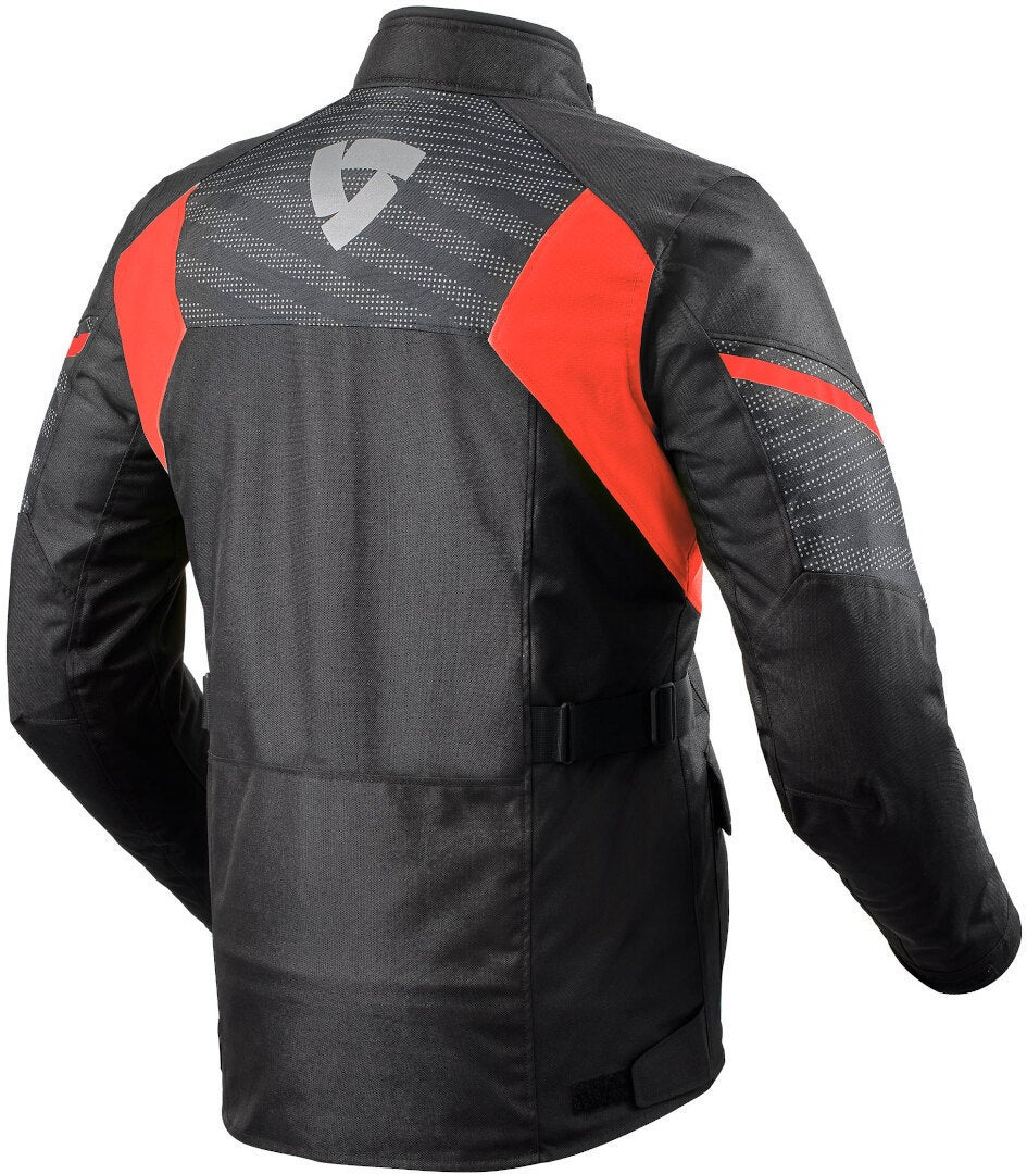 Revit Duke H2O Motorcykel tekstiljakke sort/rød L Figur 2