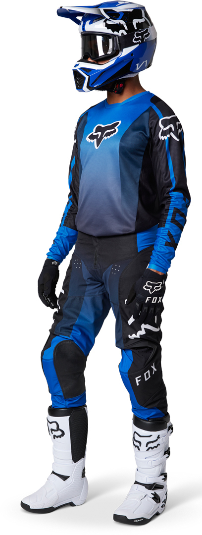 FOX 180 Leed Motocross trøje blå L Figur 3