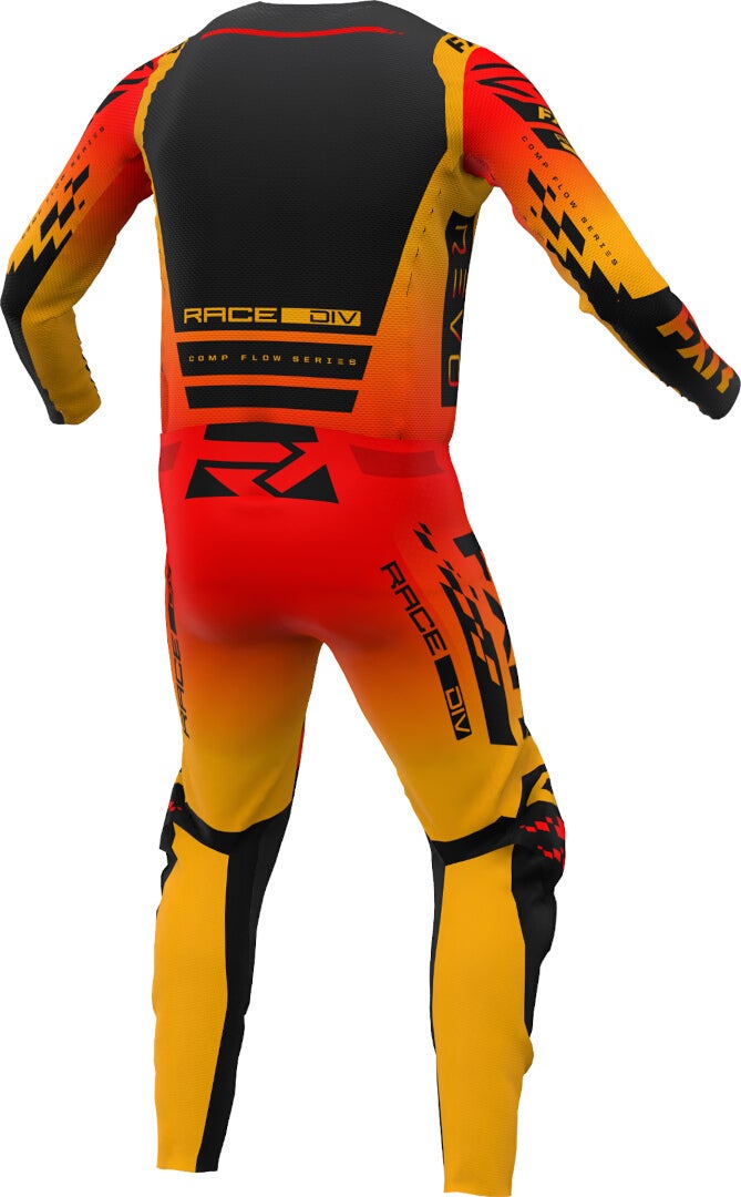 FXR Revo Comp Motocross bukser orange/sort 40 Figur 4