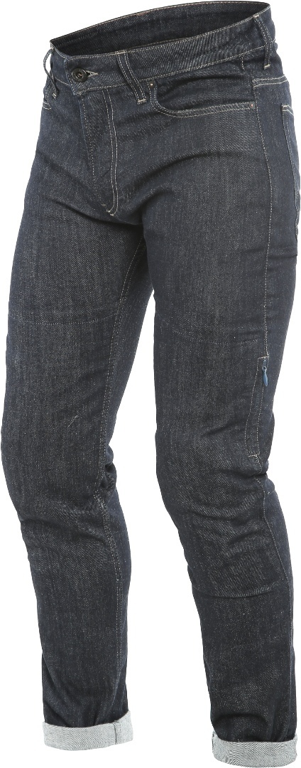 Dainese Denim Regular Motorfiets textiel broek Donkerblauw 31 Figuur 2