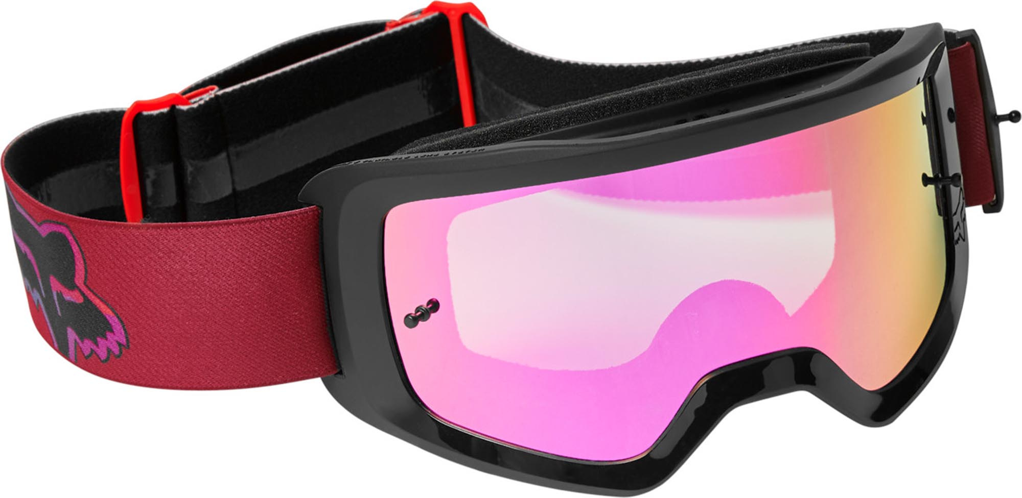 FOX Main Venz Spark Ochelari de motocross Roșu/Galben Figura 1