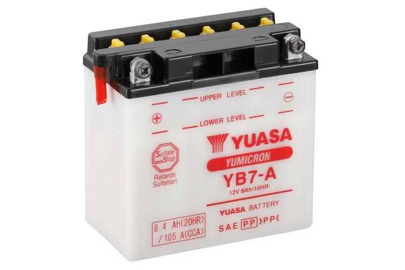 YUASA YB7-A Baterie fără pachet acid Figura 2