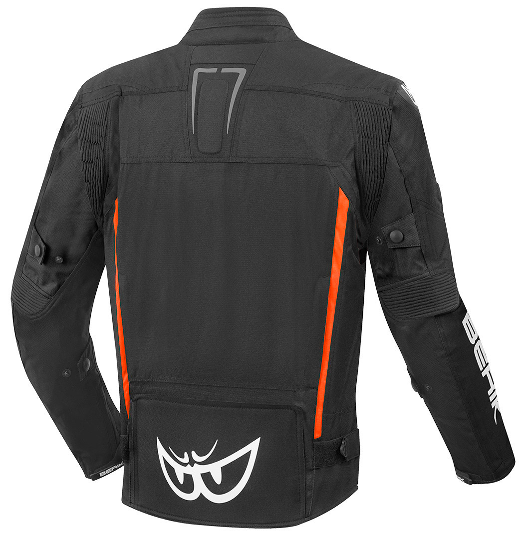 Berik Toronto Waterproof Motorcycle Textile Jacket black/black/red 52 Figure 2