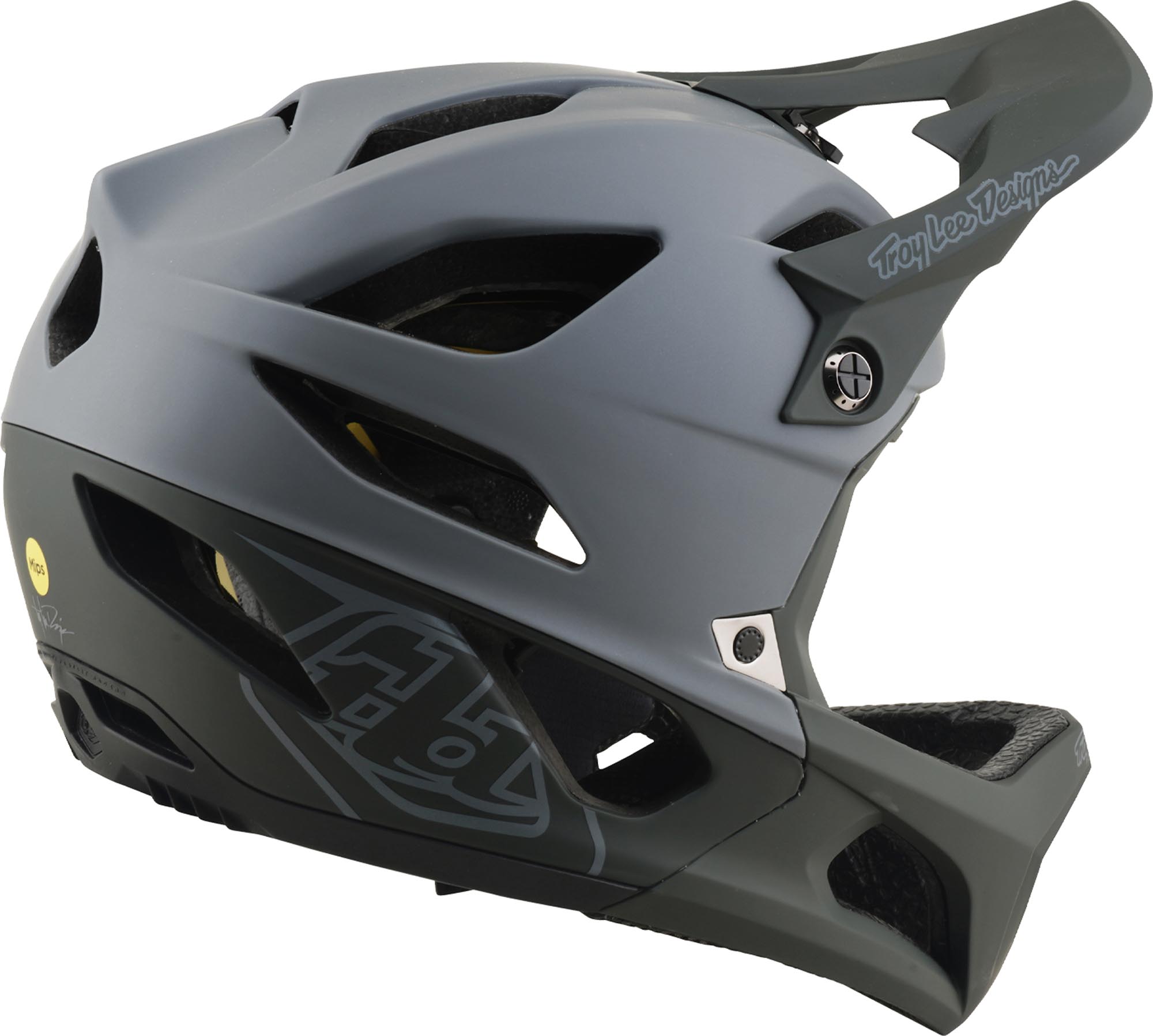 Troy Lee Designs Stage MIPS Drone Sjezd kormidla šedá XS-S (54/56) Obrázek 4