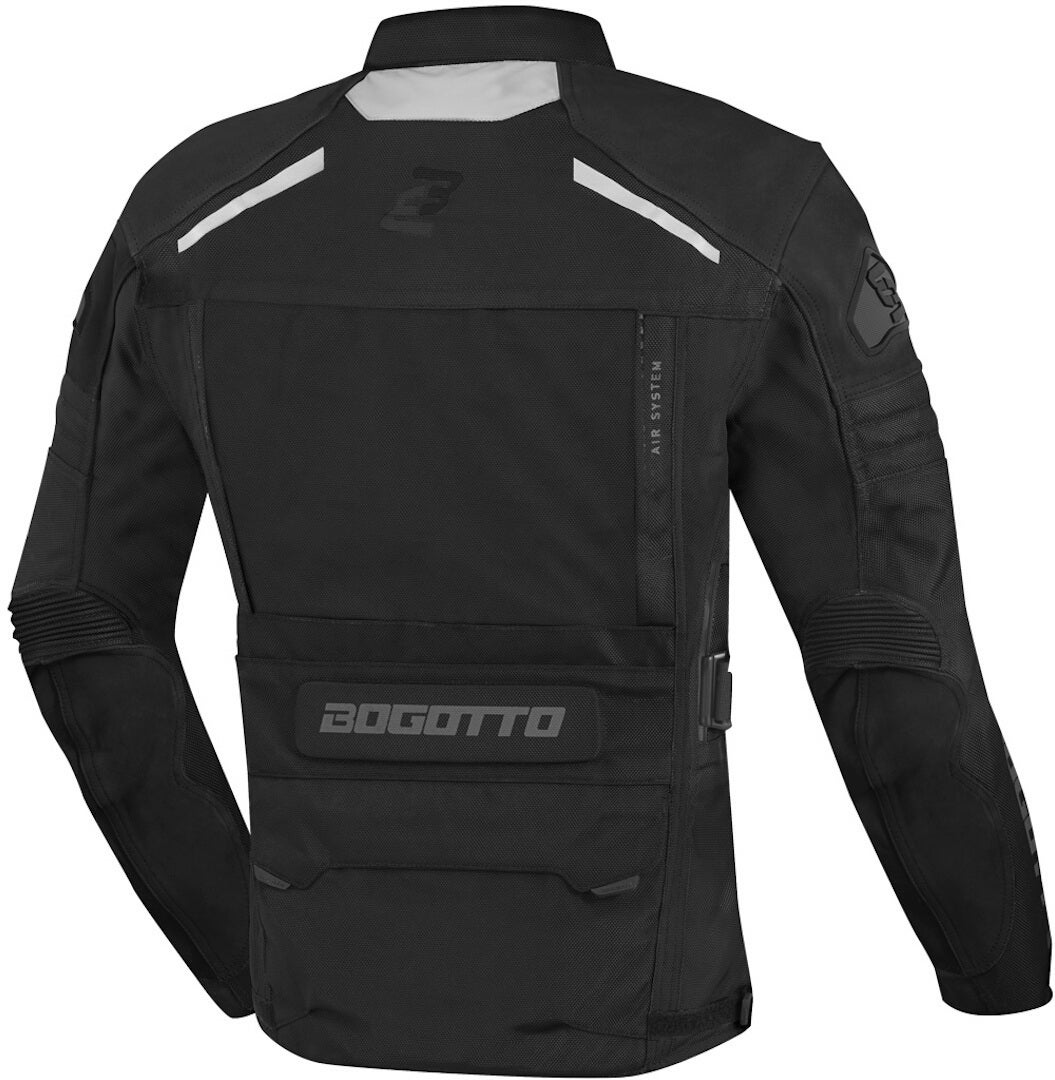 Bogotto Explorer-Z waterproof Motorcycle Leather- / Textile Jacket black 3XL Figure 2