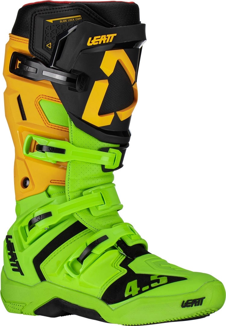 Leatt 4.5 Bottes motocross noir/vert/jaune 8 (42) Figure 1