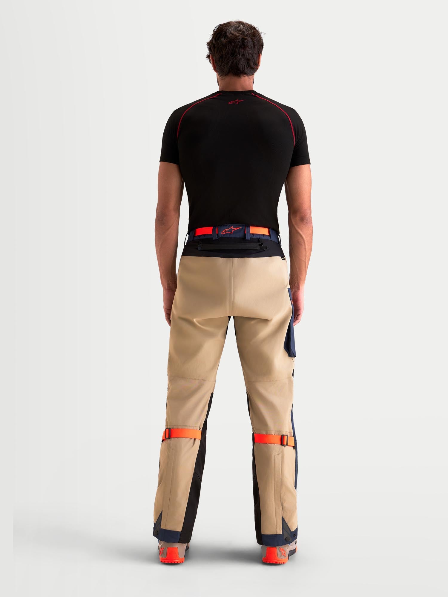 Alpinestars Arenis Gore-Tex waterproof Motorcycle Textile Pants blue/brown 3XL Figure 6