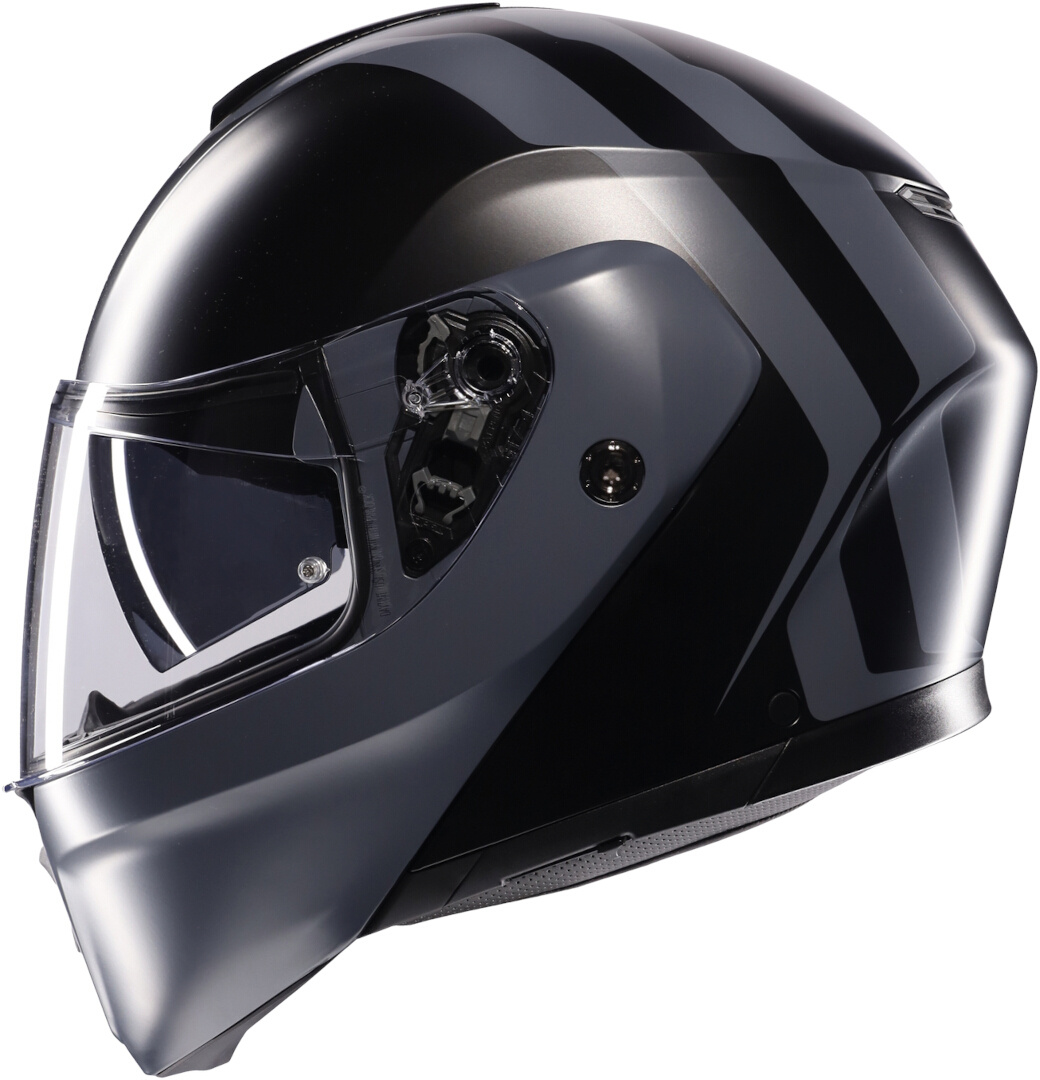 AGV Streetmodular Resia 2.0 Hjelm sort mat/grå M (57/58) Figur 4