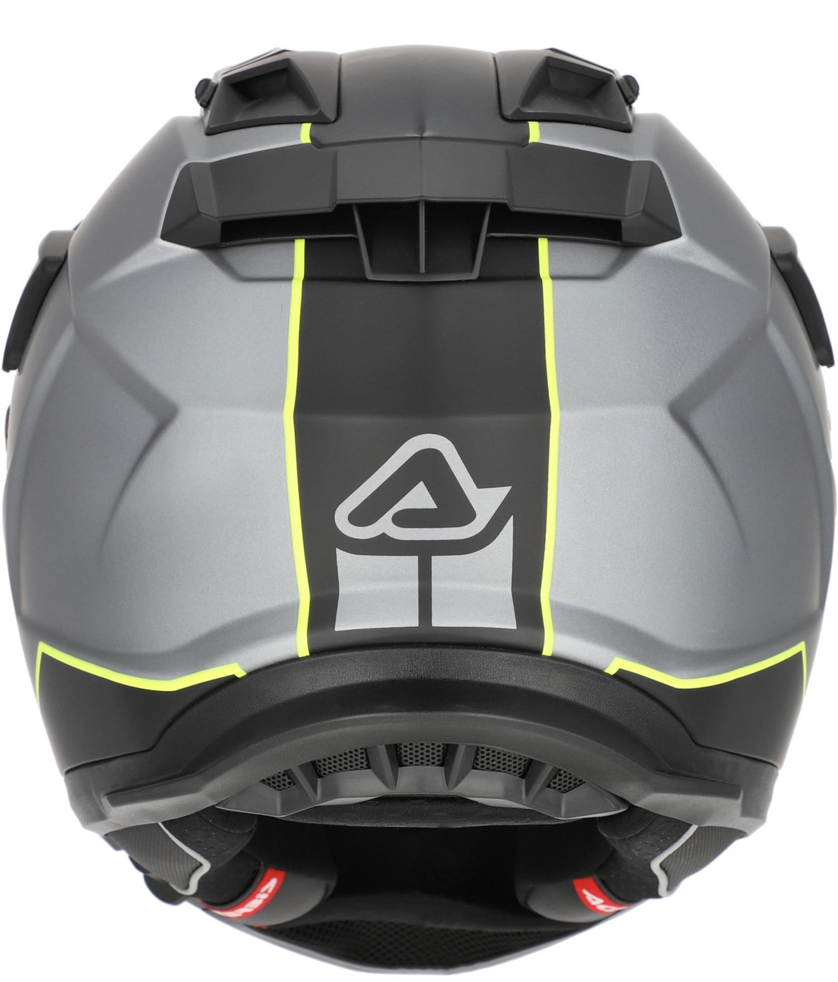 Acerbis Attack Logo Matt Casque d’enduro Gris mat/jaune néon L (59/60) Figure 6