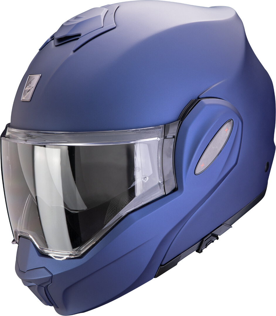 Scorpion Exo-Tech Evo Pro Solid Casco Mate azul L (58/59) Figura 1