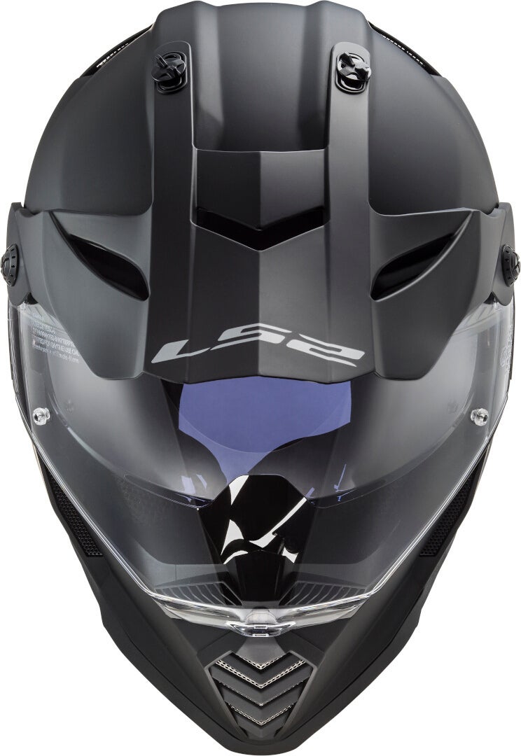 LS2 MX436 Pioneer Evo Casco Motocross nero opaco M (57/58) Figura 2