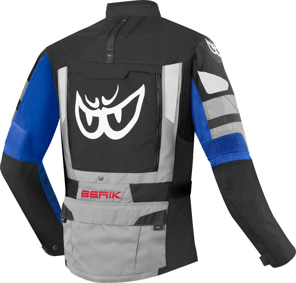Berik Dakota waterproof 3in1 Motorcycle Textile Jacket black/grey/blue 54 Figure 2