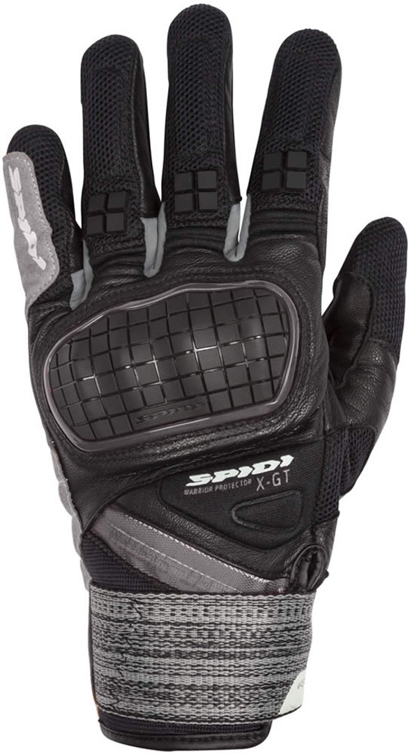 Spidi X-Force Motorfiets handschoenen zwart/grijs L Figuur 1