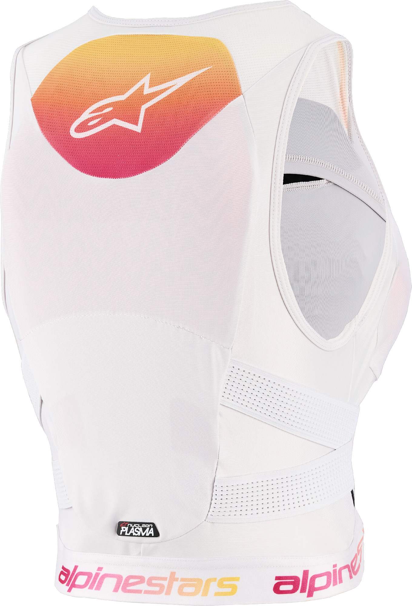 Alpinestars Stella Plasma Dames Protector Shirt wit/oranje S Figuur 2