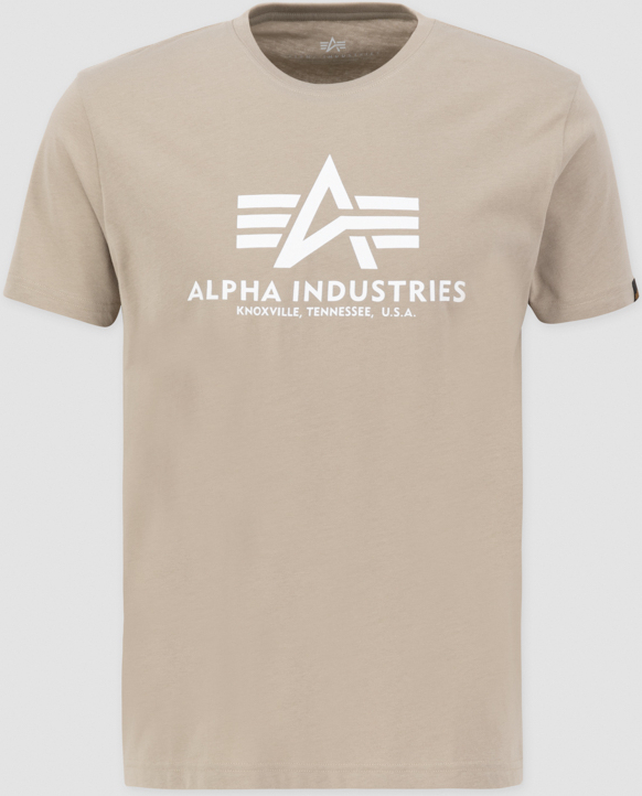 Alpha Industries Basic T-Shirt sand L Abbildung 1
