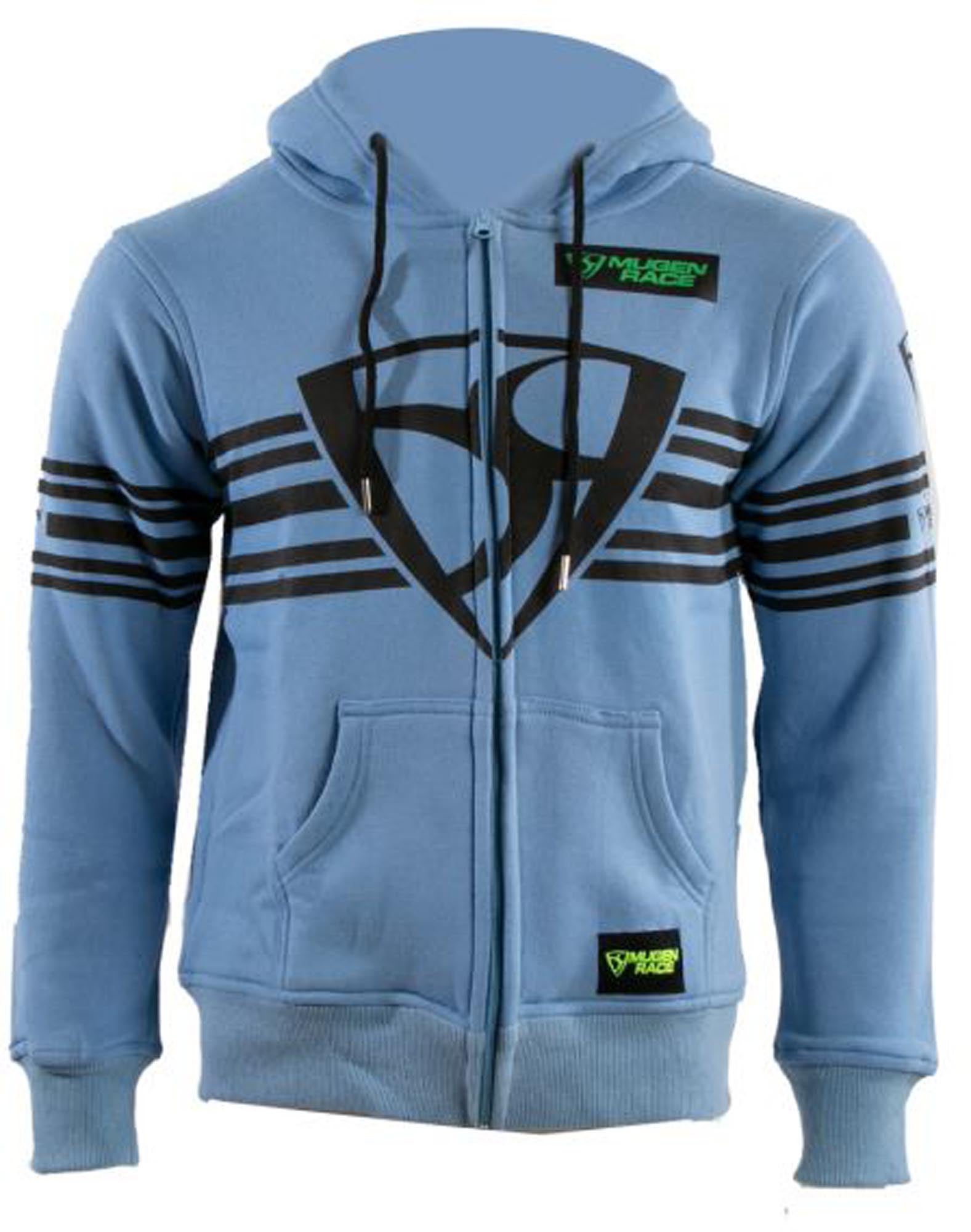 MUGENRACE Shield Zip Hoodie Zip Hoodie black 3XL Figure 1