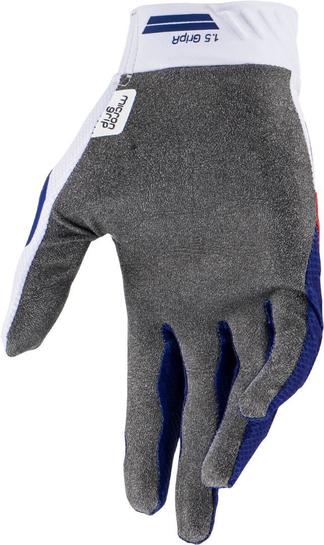 Leatt 1.5 GripR Mănuși de motocross Albastru/Roșu/Alb S Figura 2