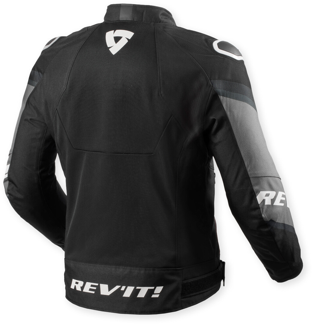 Revit Quantum 3 Air Motorcycle Textile Jacket black/white M Figure 2