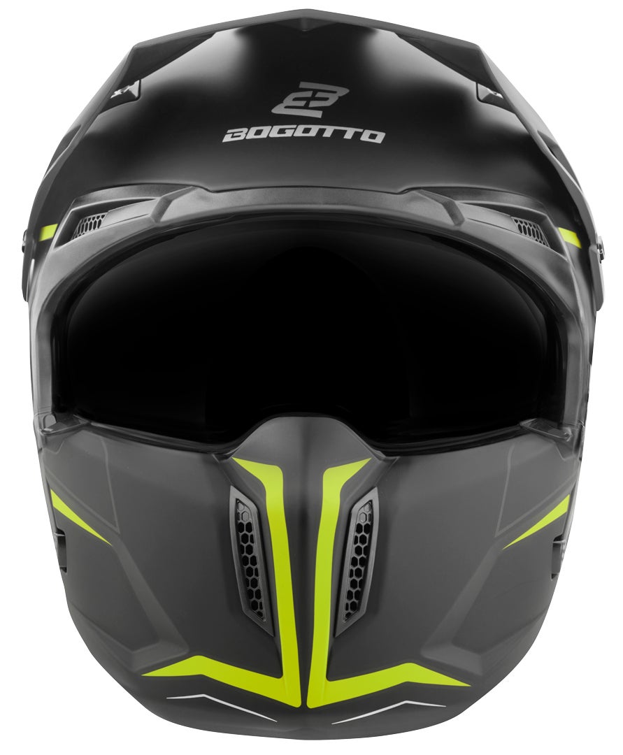 Bogotto Radic WN-ST Casco giallo/nero XL Figura 9