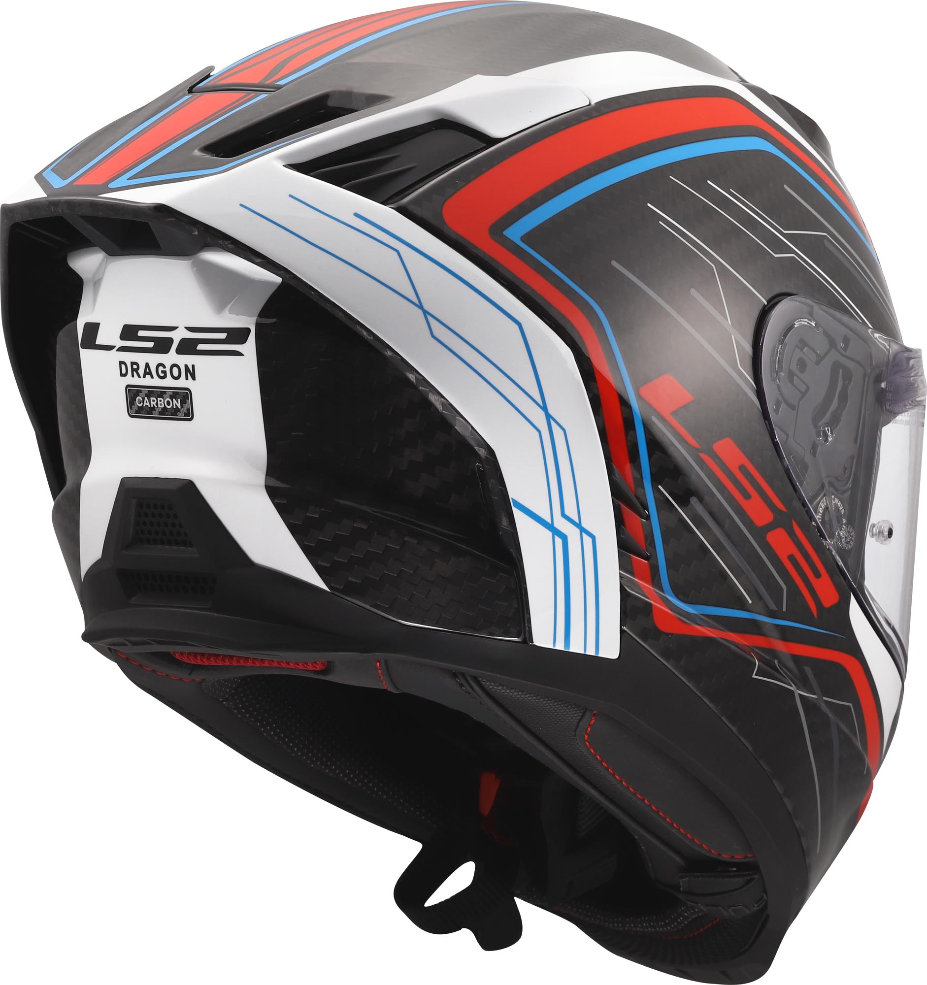 Side view of LS2 FF807 Dragon Subic Helmet