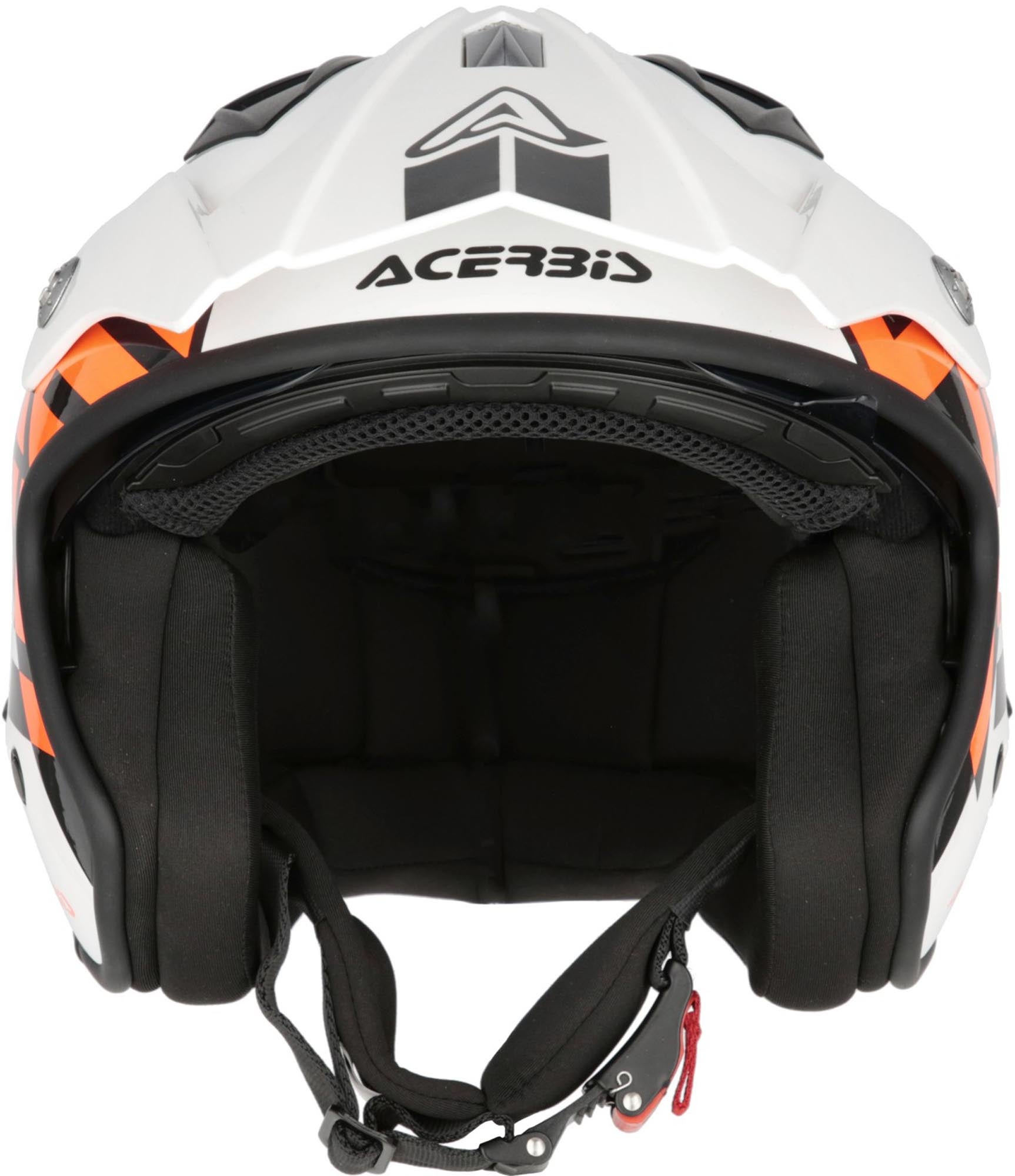 Acerbis Aria Sport Jethelm weiß/orange L (59) Abbildung 4