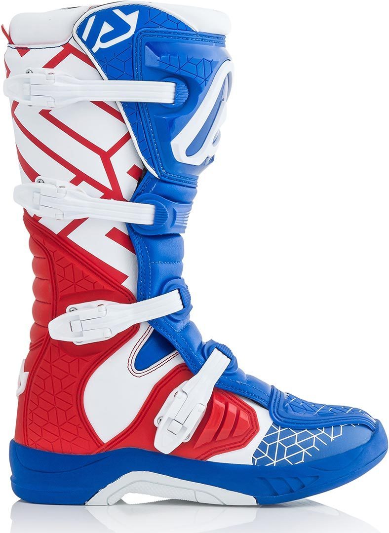 Acerbis X-Team Motocross Boots red/blue 43 Figure 2