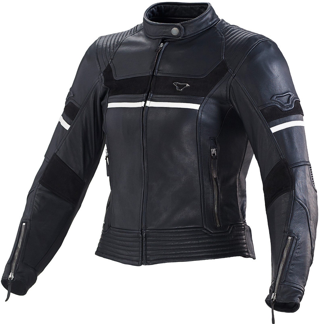 Macna Daisy Damen Motorrad Lederjacke schwarz 46 Abbildung 1