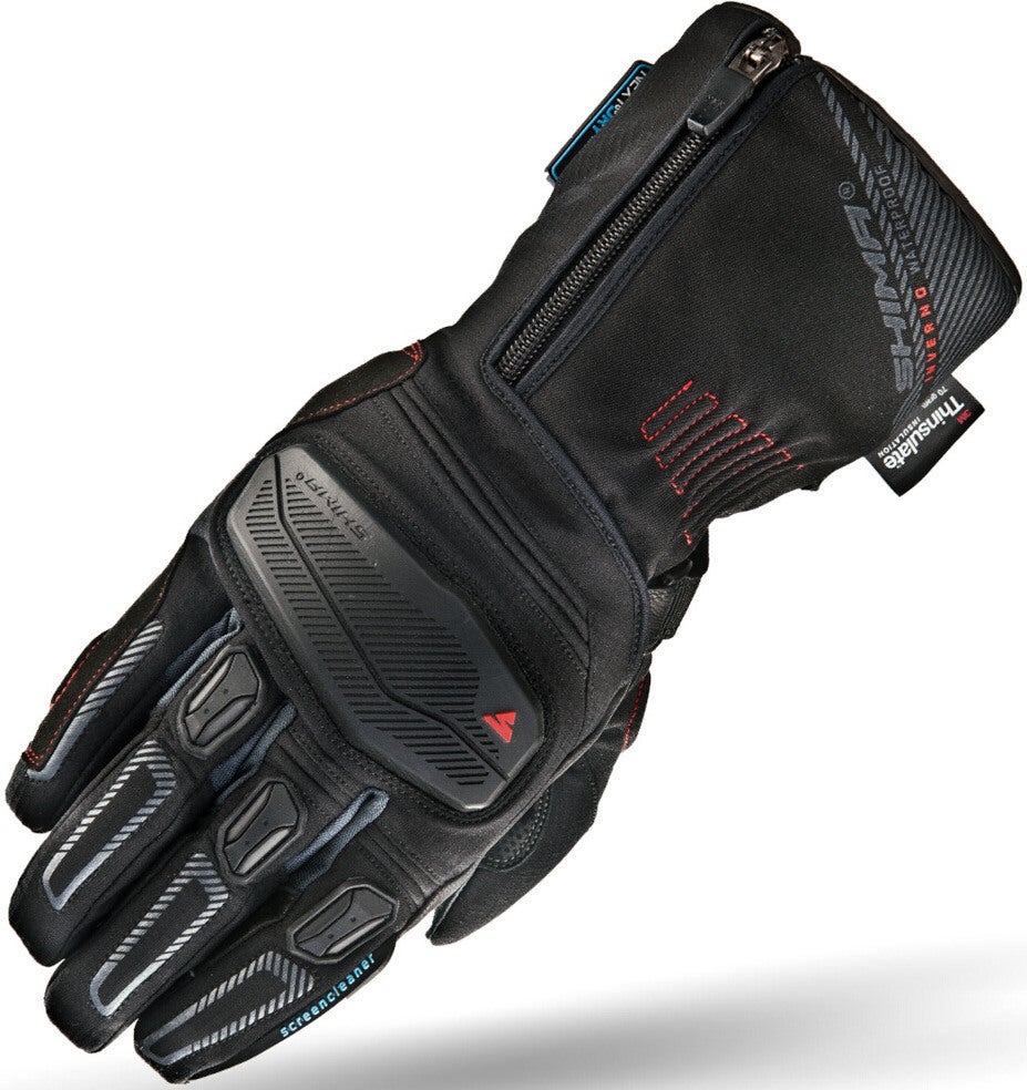 Shima Men's Black Inverno Waterproof Motorcycle Gloves