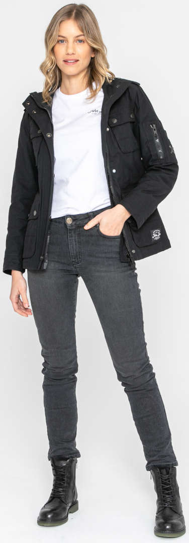 John Doe Explorer XTM Damen Motorrad Textiljacke schwarz S Abbildung 18