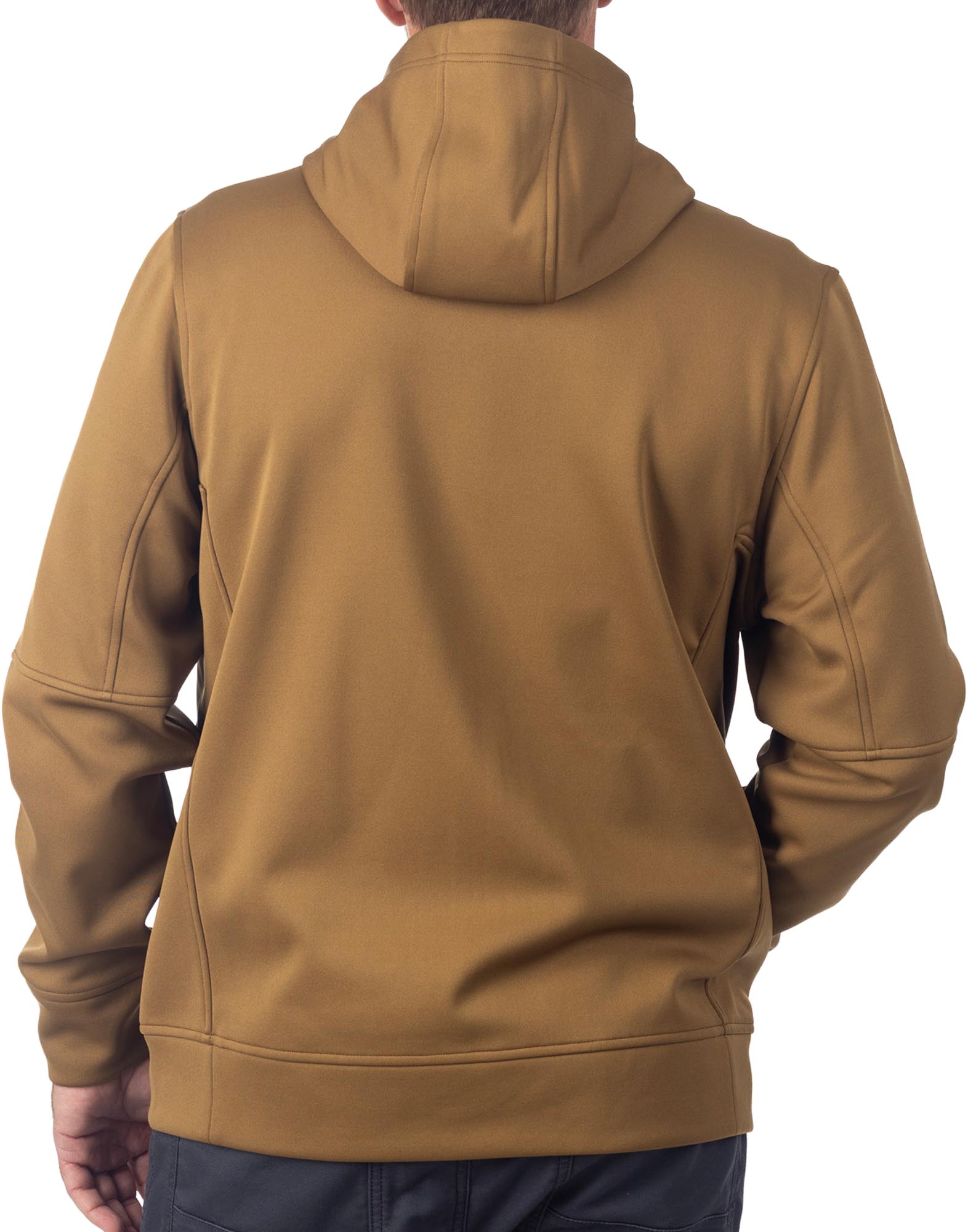 Klim Barracks Cappuccio con zip marrone XL Figura 3