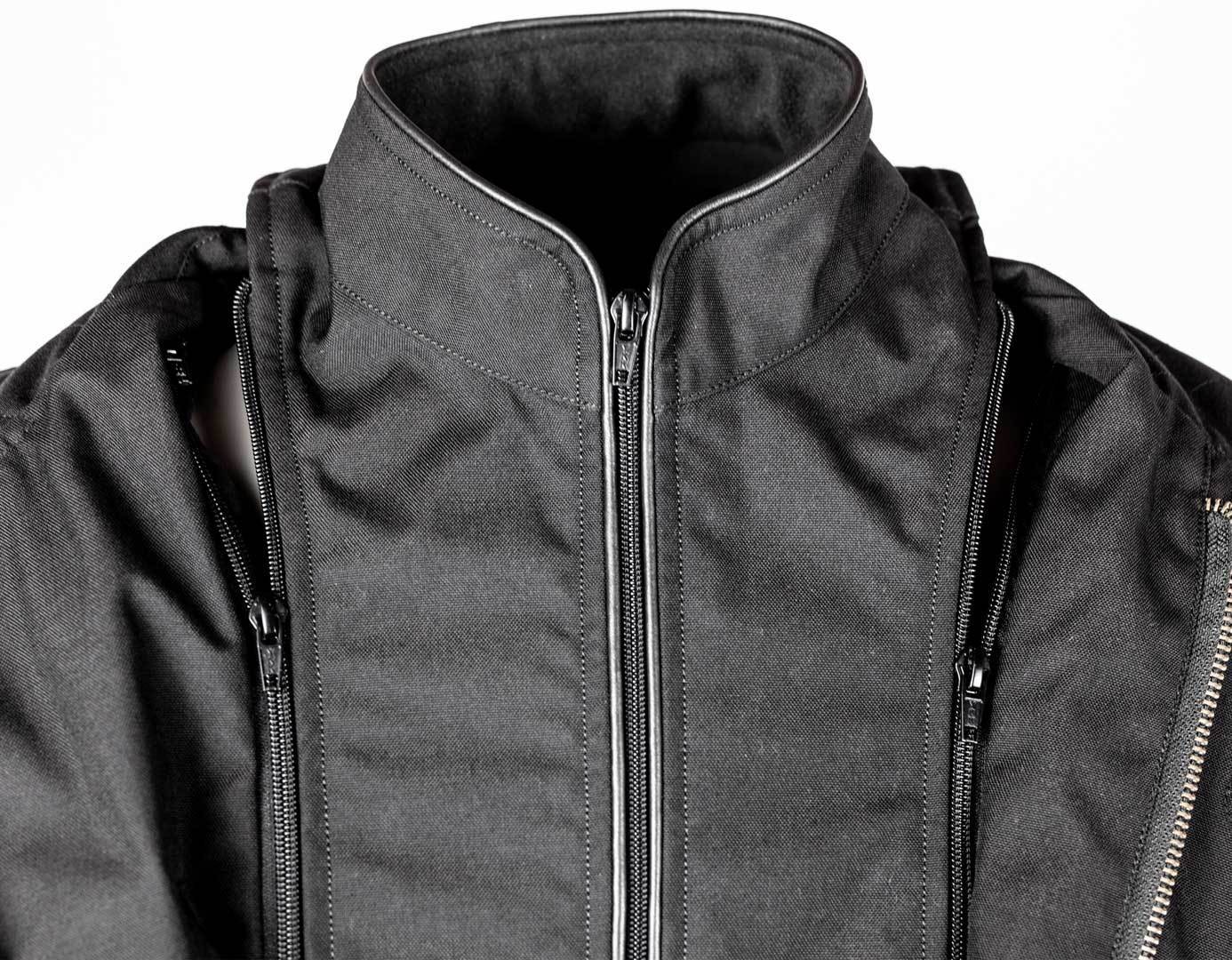 Side view of GMS Franck waterproof Motorcycle Textile Jacket