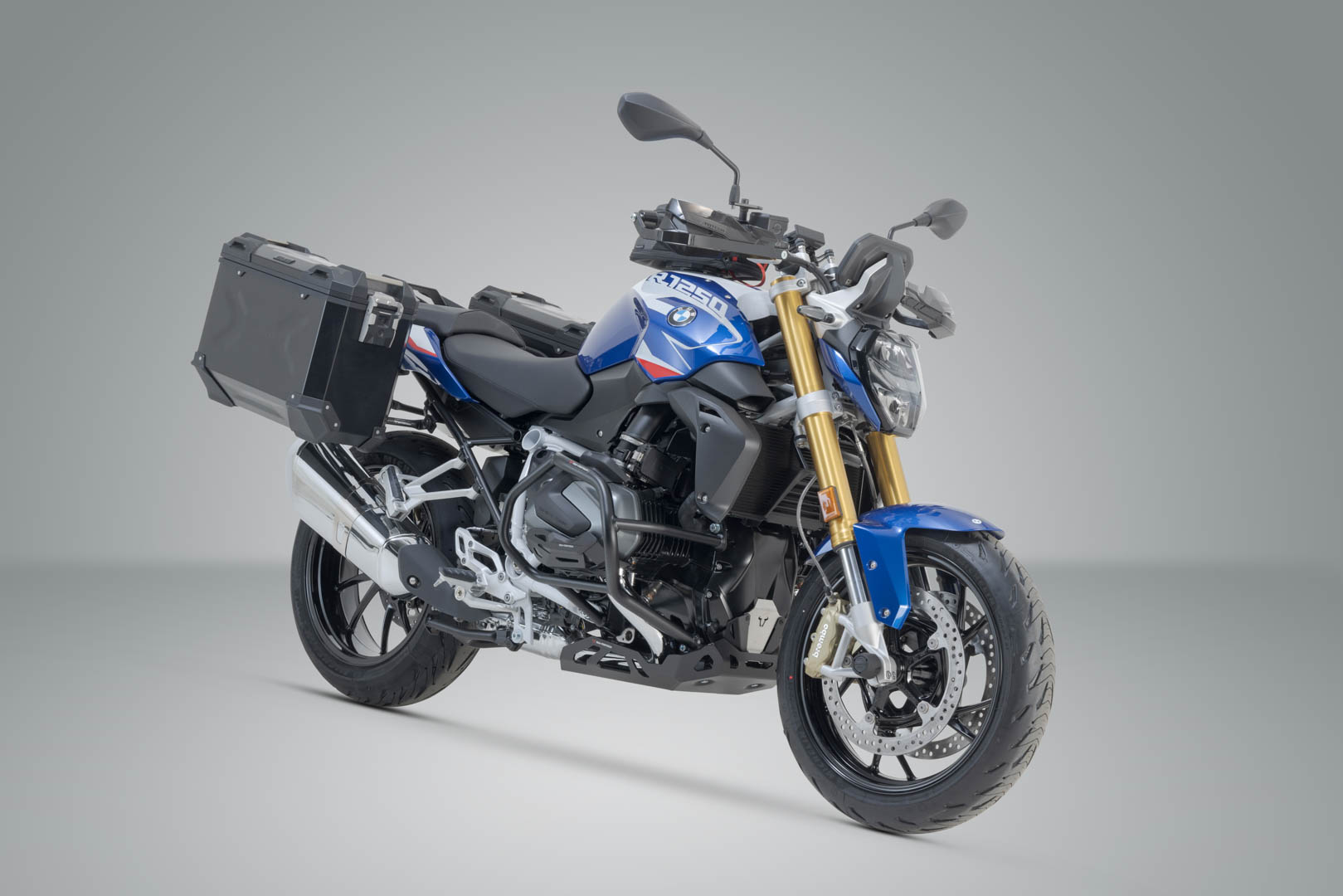 Sistem de carcasă din aluminiu SW-Motech TRAX ADV - Negru. 37/37 l. BMW R 1200 R/RS, R 1250 R/RS. Figura 2