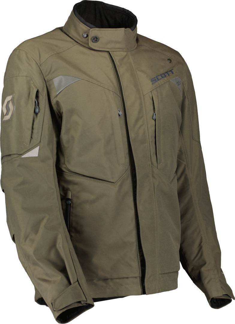 Scott ADV Terrain Dryo Motorcycle Textile Jacket olive Short 4XL Figure 3