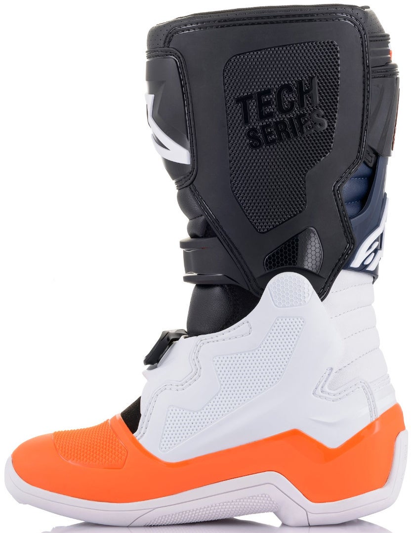 Alpinestars Tech 7S Motocrossstøvler til unge sort/hvid/orange 34 Figur 6