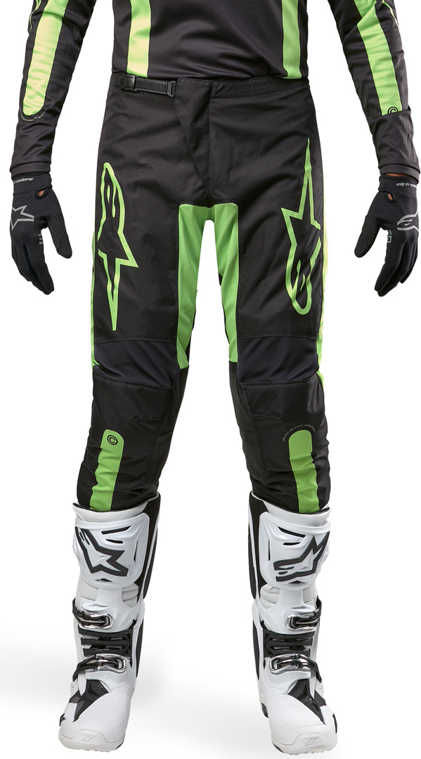 Alpinestars Fluid Lurv Pantaloni de motocross negru/galben 34 Figura 5