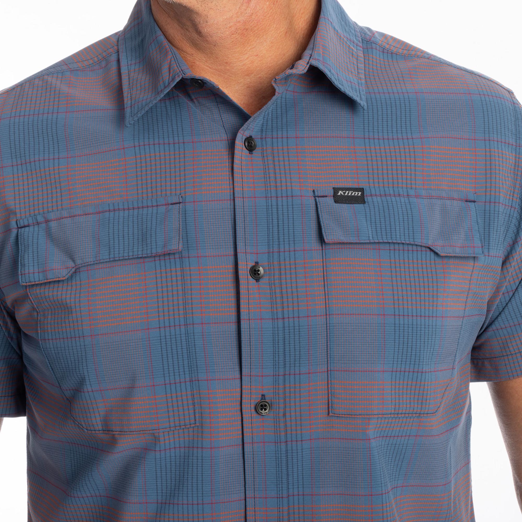 Klim Taggart Stretch Tričko modrá/červená 3XL Obrázek 3