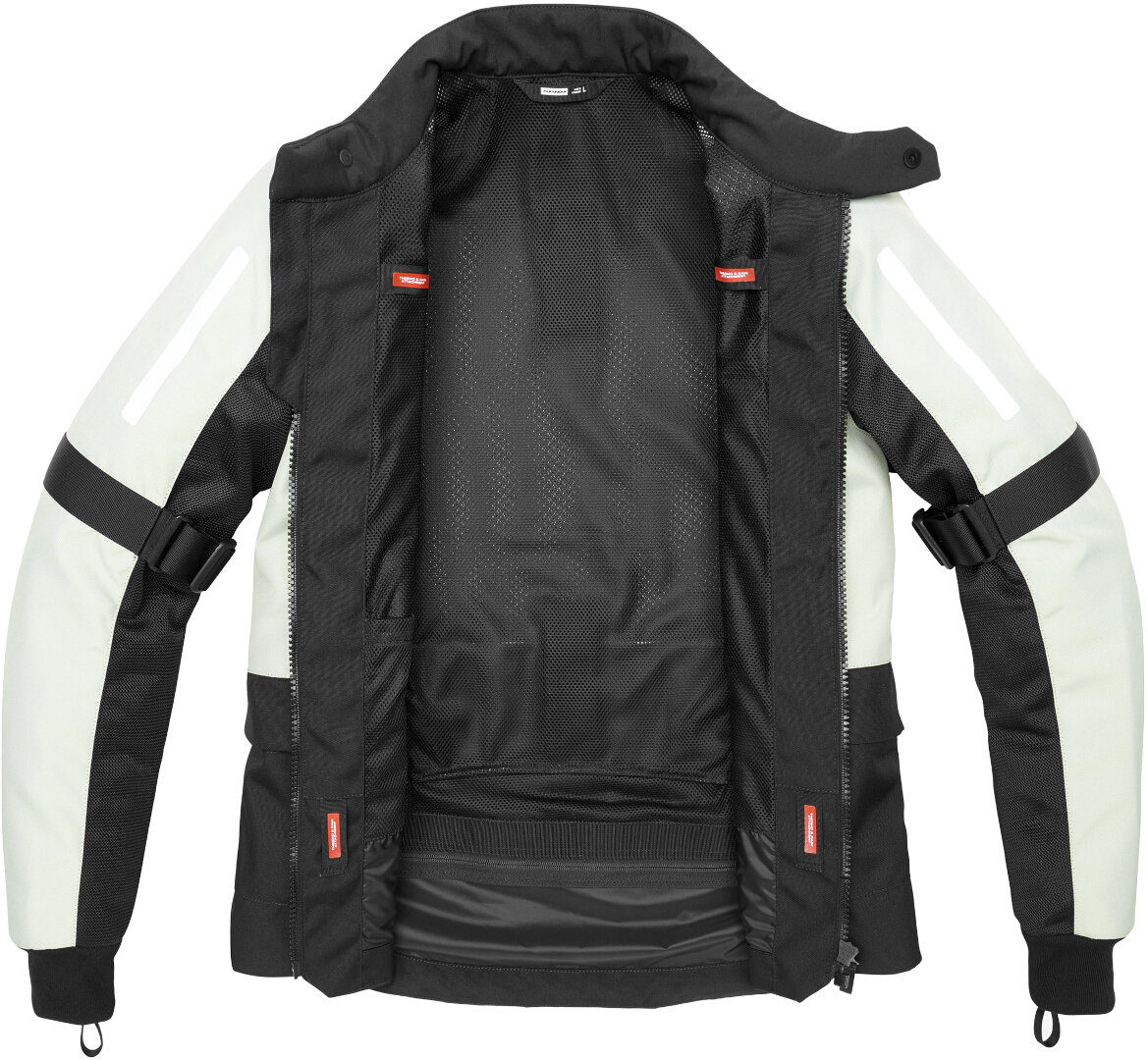 Spidi Net H2Out waterproof Motorcycle Textile Jacket Black/Ice M Figure 5