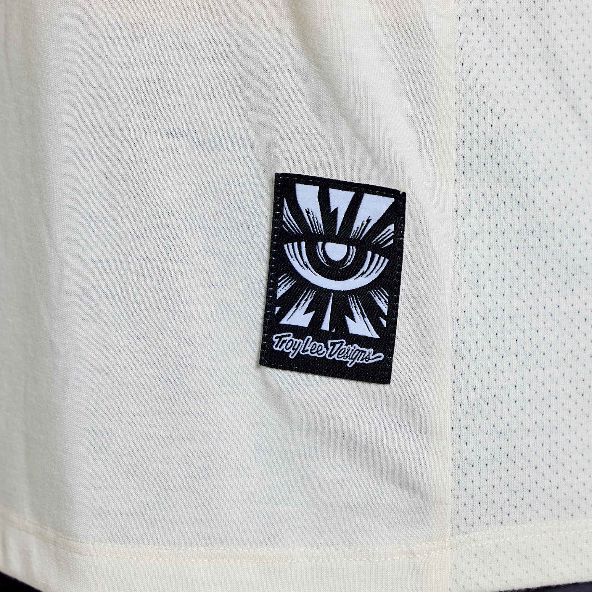 Side view of Troy Lee Designs Lilium Ride Signature Ladies Short Sleeve Bicycle Jersey