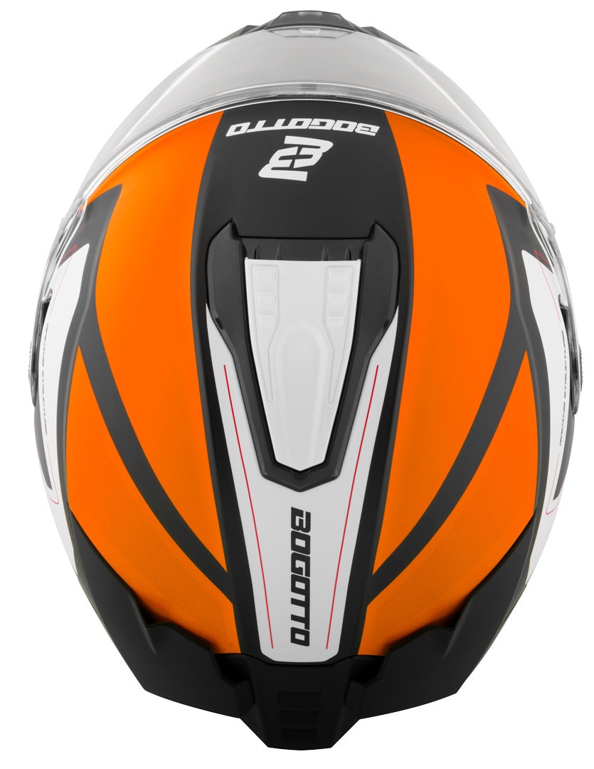 Bogotto FF122 BGT Casque orange/blanc 2XL Figure 5