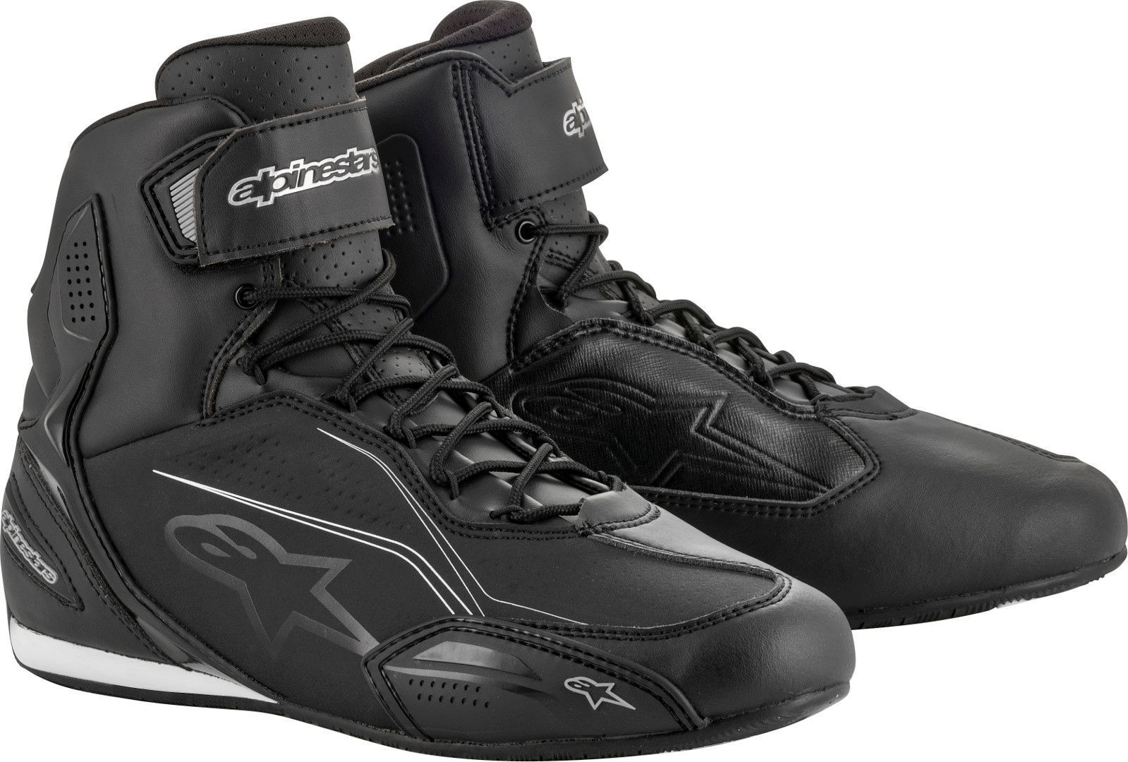 Alpinestars Stella Faster-3 Damer motorcykel sko Sort/sølv 7 (38,5) Figur 1