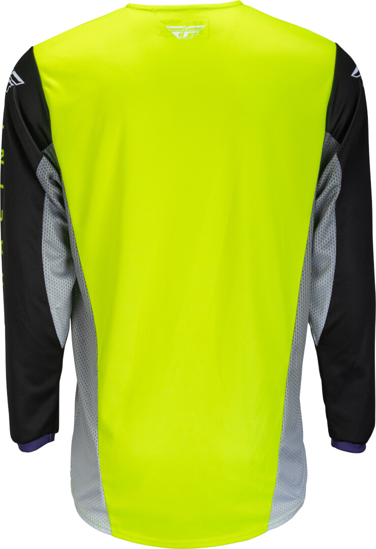 Fly Racing Kinetic Kore Tricou de motocross negru/neon L Figura 2