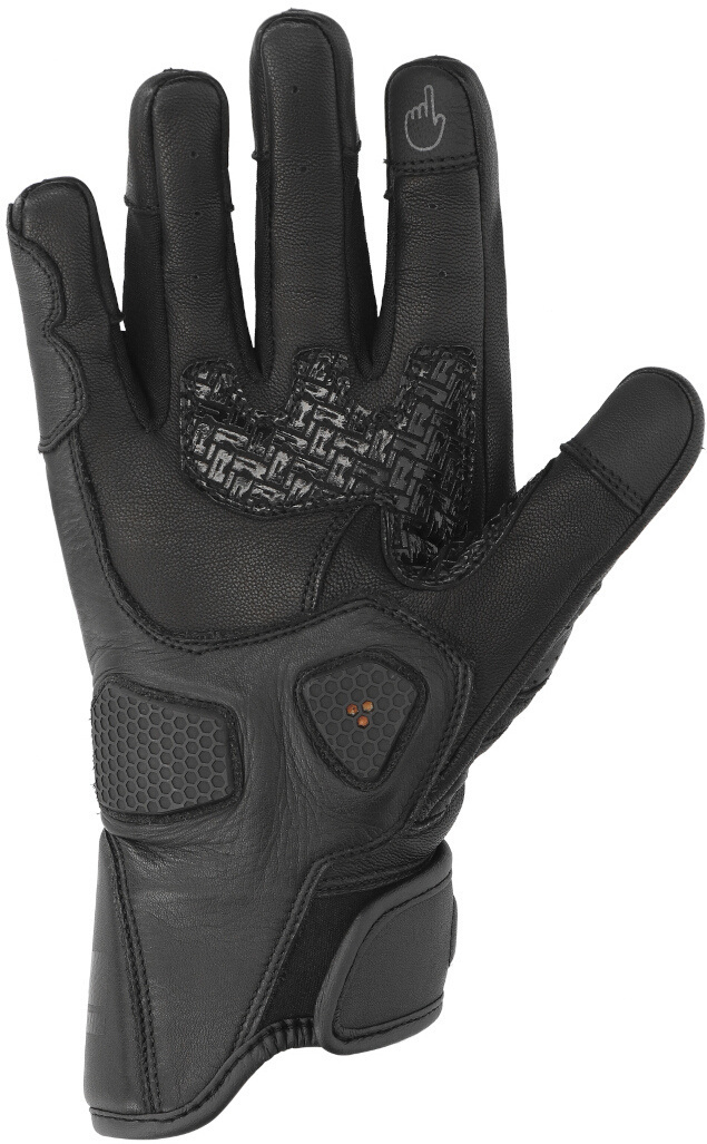 Richa Stradale Stealth perforated Motorcycle Gloves black L Figure 2
