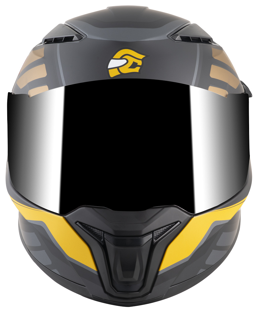 FC-Moto FF130SV Cavion Cască Negru mat/auriu XL Figura 4