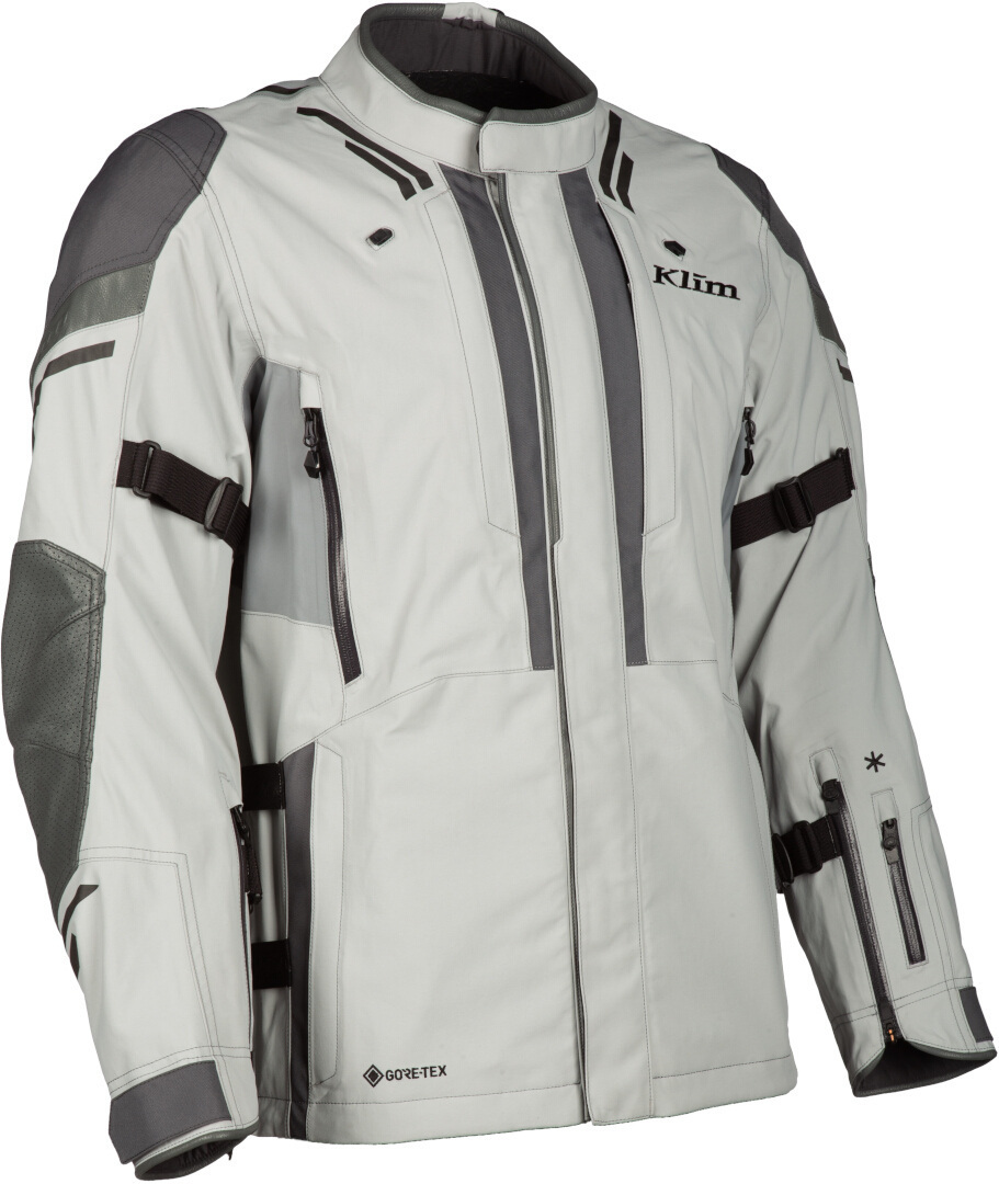 Klim Latitude 2023 Motorcycle Textile Jacket grey 3XL Figure 3