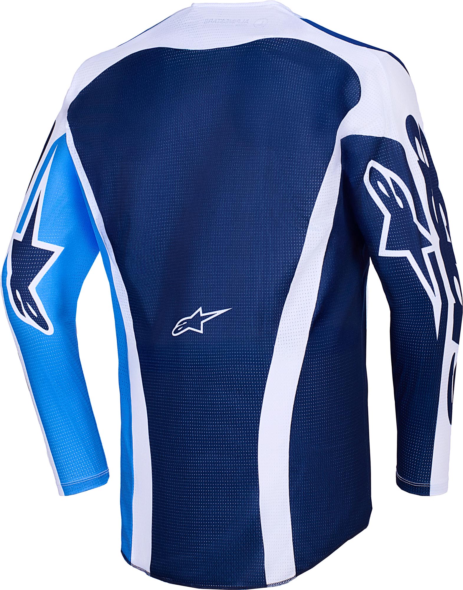 Alpinestars Racer A Portl Motocross Jersey blau/weiß M Abbildung 2