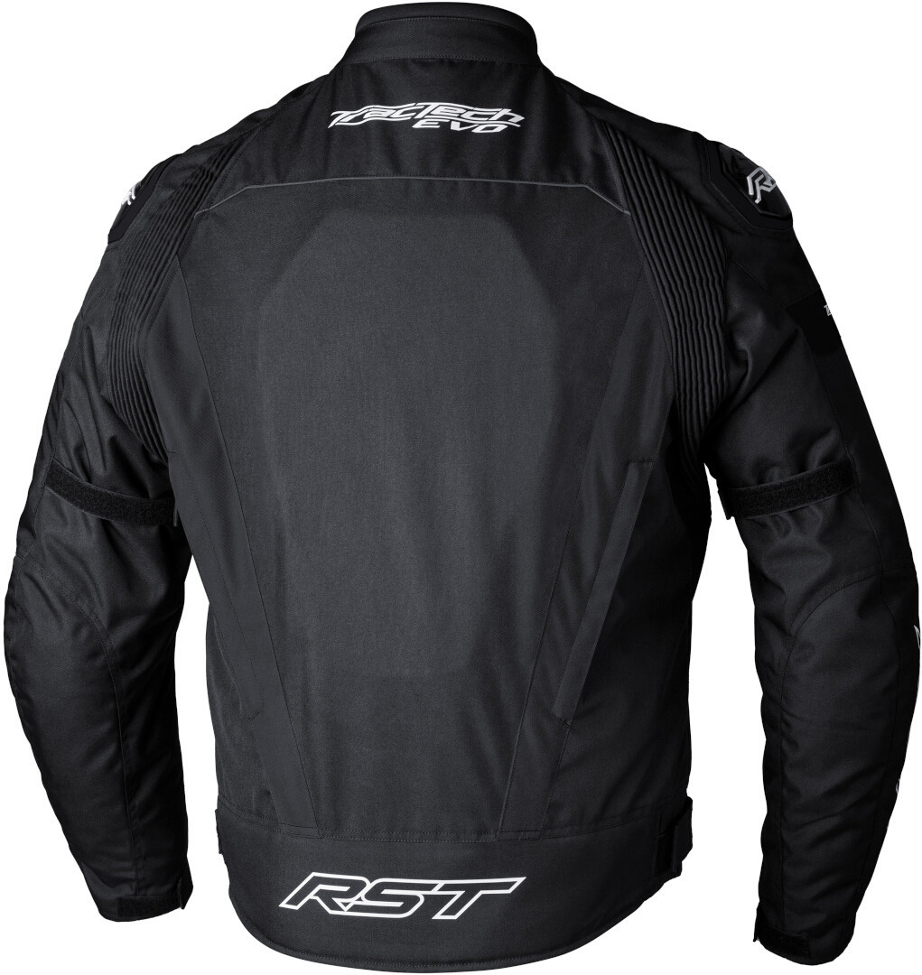RST Tractech EVO 5 vandtæt motorcykel tekstiljakke Sort 3XL Figur 2