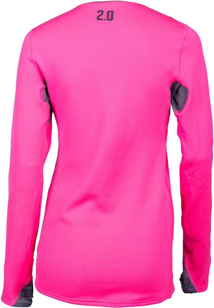 Klim Solstice 2.0 2023 Dames Functioneel Shirt roze/grijs L Figuur 4