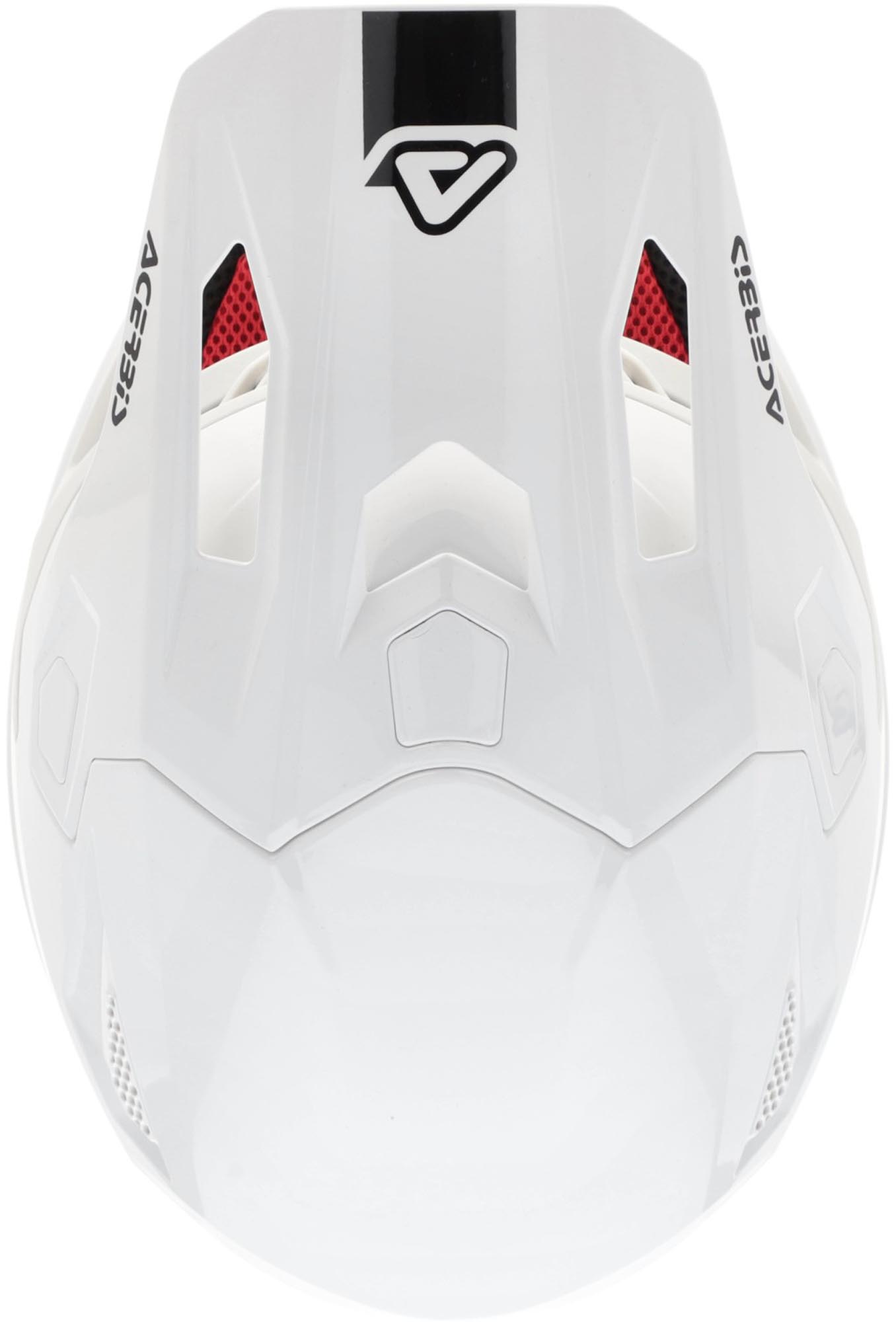 Acerbis Whoops Motocrosshelm wit/rood XL (61/62) Figuur 5
